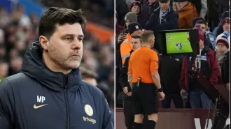 Pochettino criticizes VAR decision in Chelsea match, resulting in a tie.