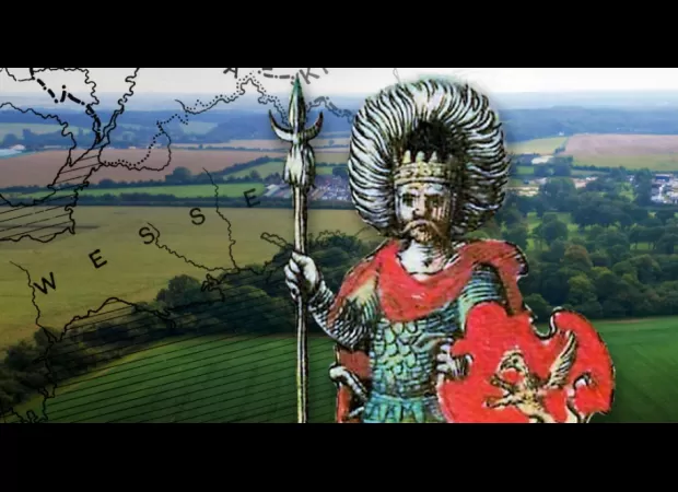 Is this where the body of England's initial monarch may have been found?