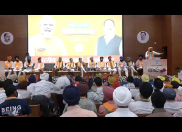1,500 members of the Sikh community have joined the BJP in Delhi and Punjab in preparation for the upcoming Lok Sabha elections.
