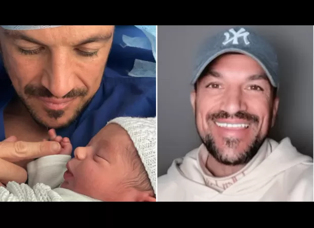 Peter Andre will be going back to work soon after his new daughter was born, but they have not yet chosen a name for her.