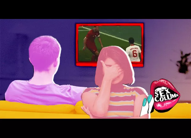 My boyfriend's love for sports outweighs his desire for sex.