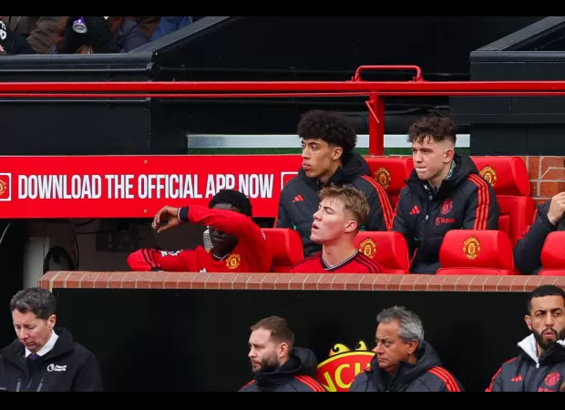 Soccer coach Erik ten Hag stands by decision to substitute Rasmus Hojlund and Kobbie Mainoo despite criticism from fans.