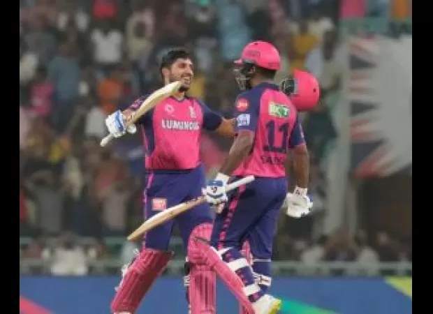 RR takes one step closer to playoffs with 7-wicket victory over LSG.