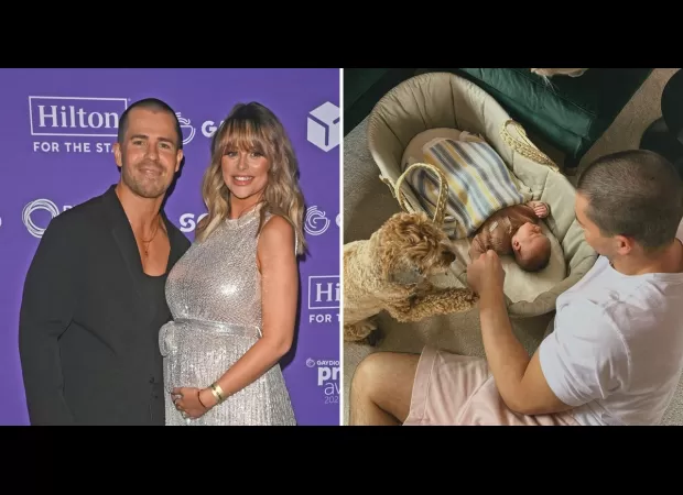 Rhian Sugden and Oliver Mellor welcome their first child, making their lives feel whole and fulfilled.