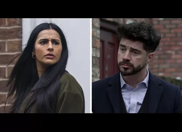 Love blossoms for Adam and Alya in Coronation Street, but their actions have serious repercussions.