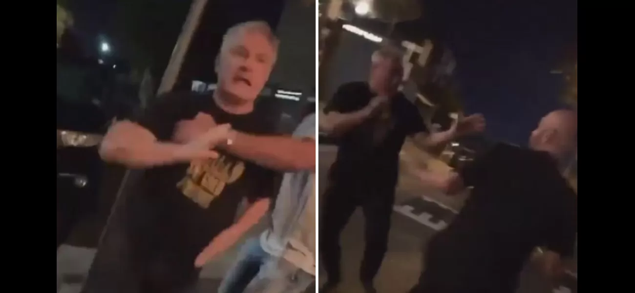 A NRL reporter was suspended for filming a fight outside Totti's restaurant.