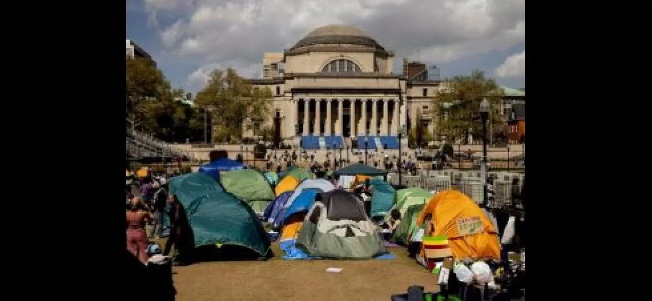 Some schools stop anti-war camp after anti-Semitic claims, but protesters remain.