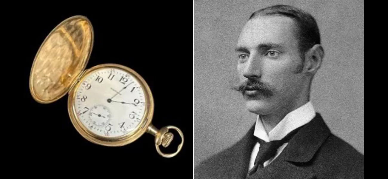 The most valuable passenger on the Titanic had a gold pocket watch that just sold for over a million pounds.