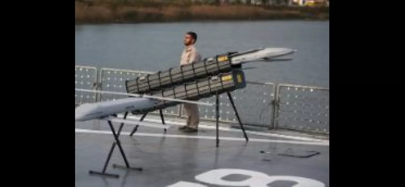 Iran reveals a new drone designed for kamikaze-style attacks.