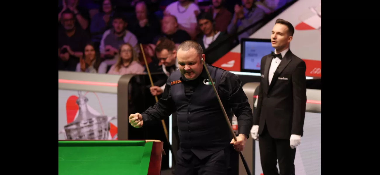 Maguire thinks Murphy blundered by antagonizing him during their Crucible match.