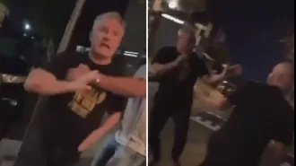 A NRL reporter was suspended for filming a fight outside Totti's restaurant.