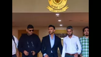 Mumbai police detains Sahil Khan in connection with Mahadev betting app case in Chhattisgarh.