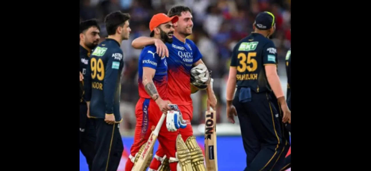 Virat Kohli and Will Jacks lead RCB to an easy victory over GT.