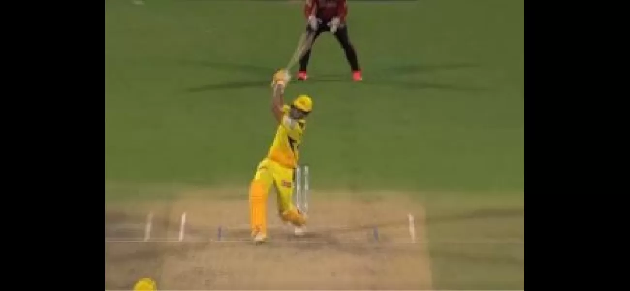 Gaikwad falls short of century but leads CSK to a score of 212/3 against SRH.