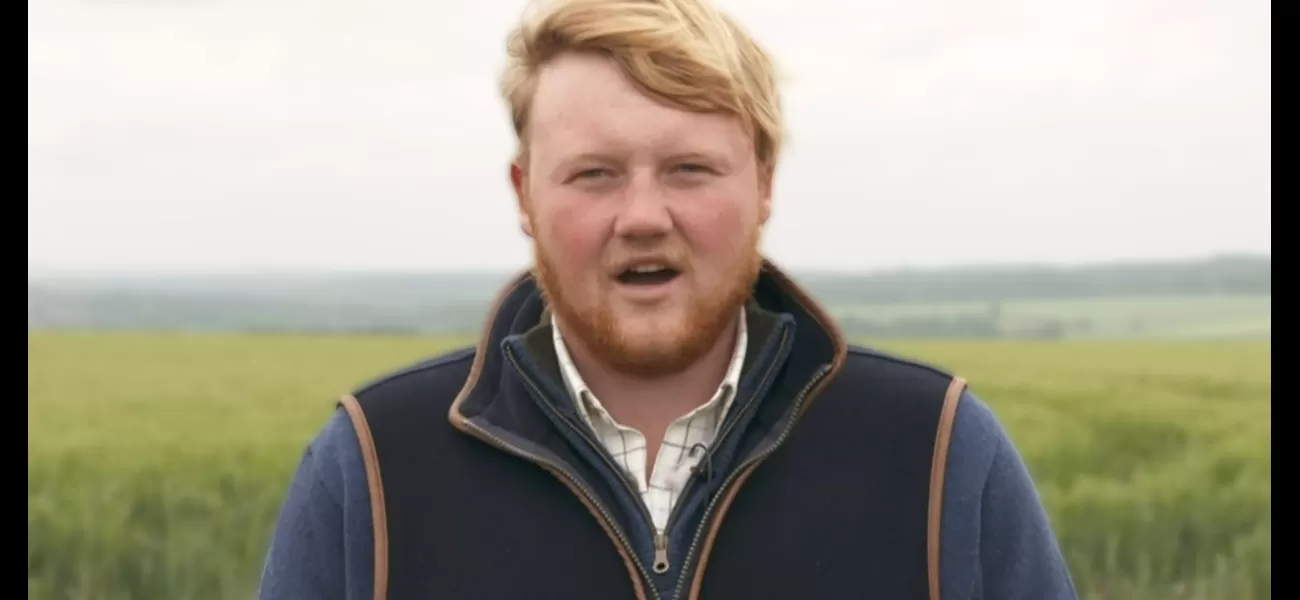 Kaleb Cooper from Clarkson's Farm believes ITV is responsible for his illness.