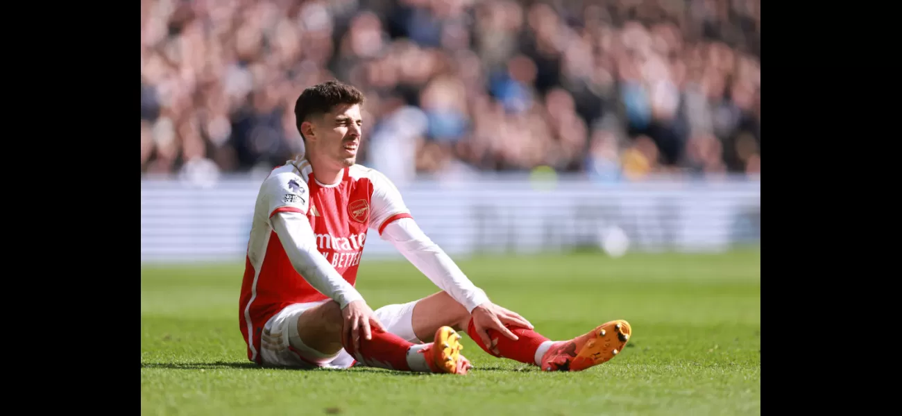 Arteta claims a top-performing Arsenal player was sick before their match against Tottenham.