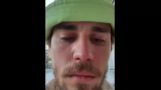 Fans are worried after Justin Bieber deleted all of his Instagram pictures and appeared emotional.