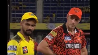 SRH chose to bowl first against CSK in their IPL match.
