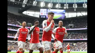 Arteta explains how Arsenal exploited Tottenham's flaw to secure a win in the north London derby.