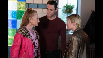 Bianca from EastEnders has a heated confrontation with her neighbor, and things turn ugly.