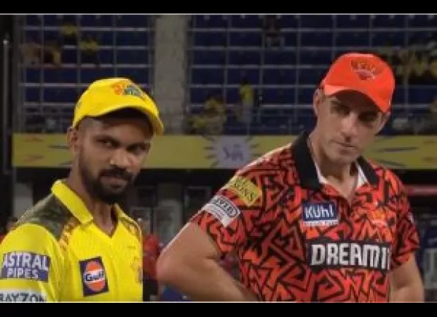 SRH chose to bowl first against CSK in their IPL match.