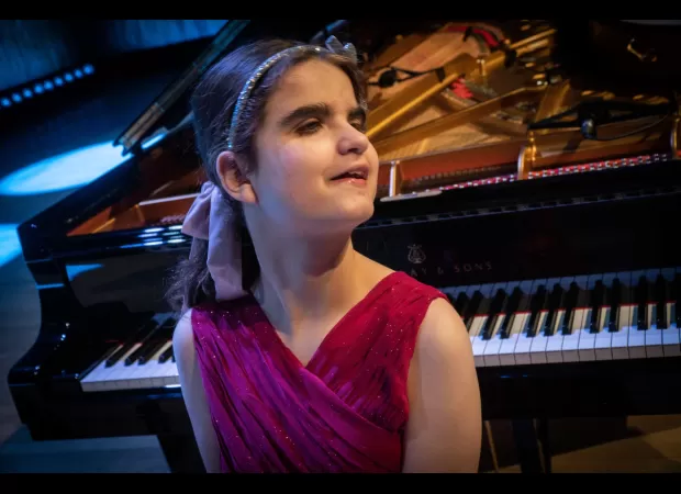 Gifted blind pianist, who triumphed on Channel 4 at age 13, continues to amaze as a 