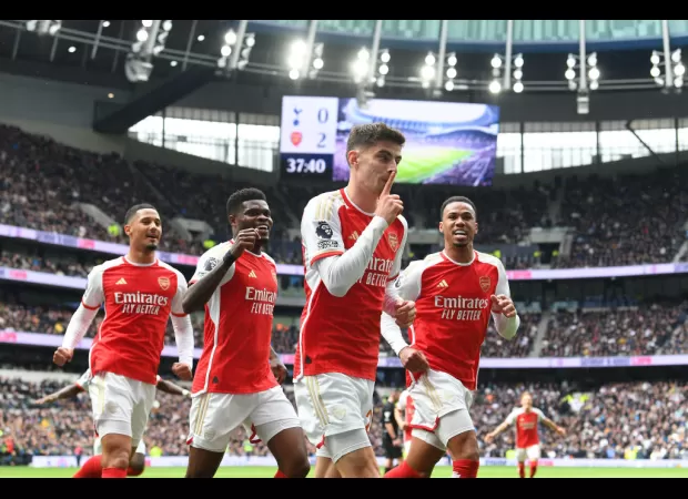 Arteta explains how Arsenal exploited Tottenham's flaw to secure a win in the north London derby.
