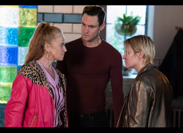 Bianca from EastEnders has a heated confrontation with her neighbor, and things turn ugly.