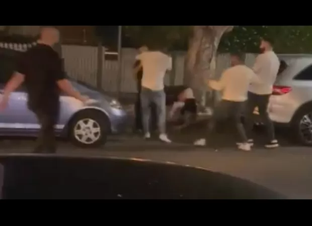 A man who allegedly got into a physical altercation with an NRL journalist has been arrested and charged with assault.