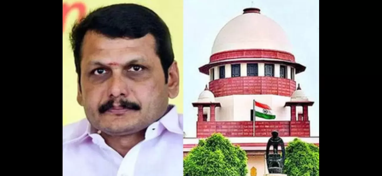 Former TN minister Senthil Balaji's bail plea adjourned by SC until May 6.