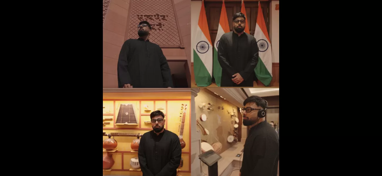 Rapper Badshah praises India's rich cultural legacy during Parliament visit.