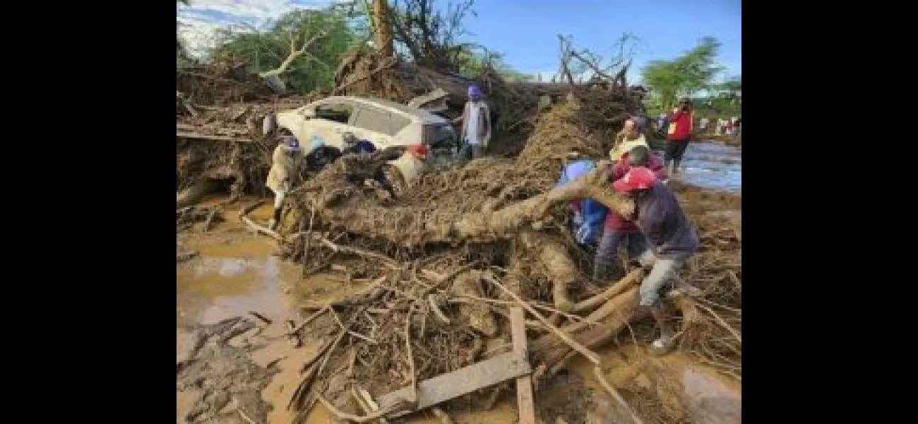 40 people perish in western Kenya due to a dam collapse.