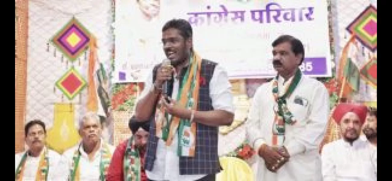 Congress suffers setback as Akshay Bam pulls out of nomination and joins BJP.