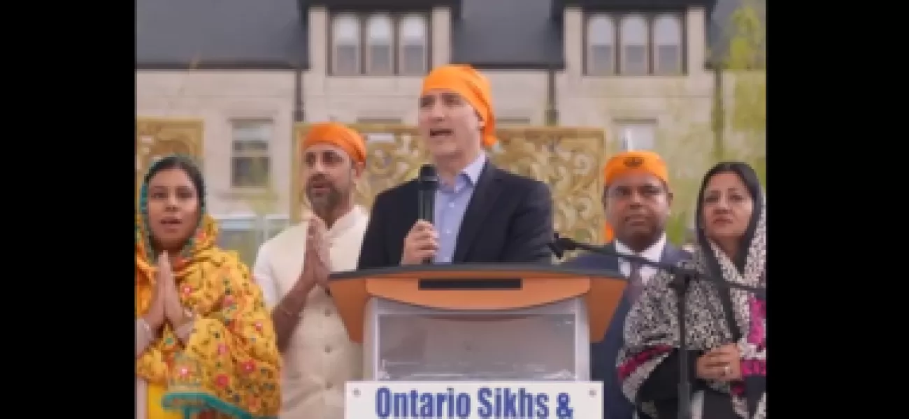 India calls in Canadian official after pro-Khalistan chants heard at event with Trudeau.