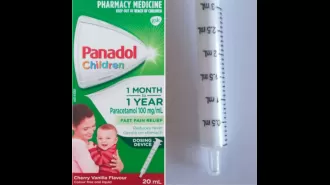 Panadol for kids withdrawn due to issue with dosing syringes.
