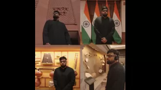 Rapper Badshah praises India's rich cultural legacy during Parliament visit.