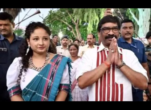 Hemant Soren's wife, Kalpana, nominated by JMM to run for Gandey Assembly seat.