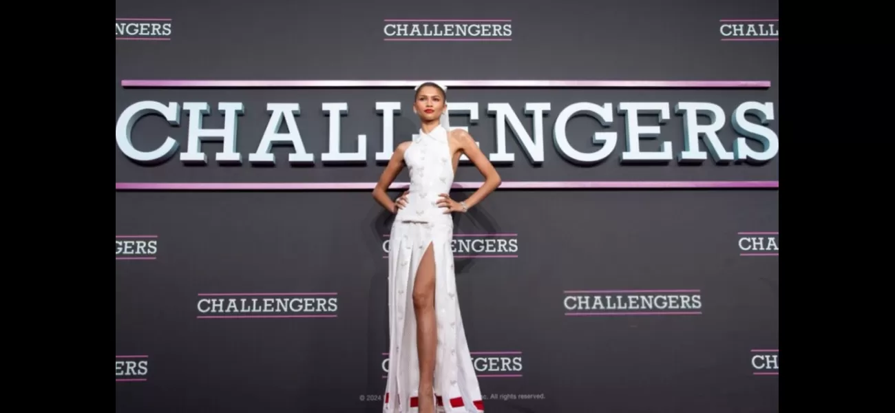 A fake movie poster featuring Zendaya called 'Challengers' is causing controversy due to its use of the N-word.