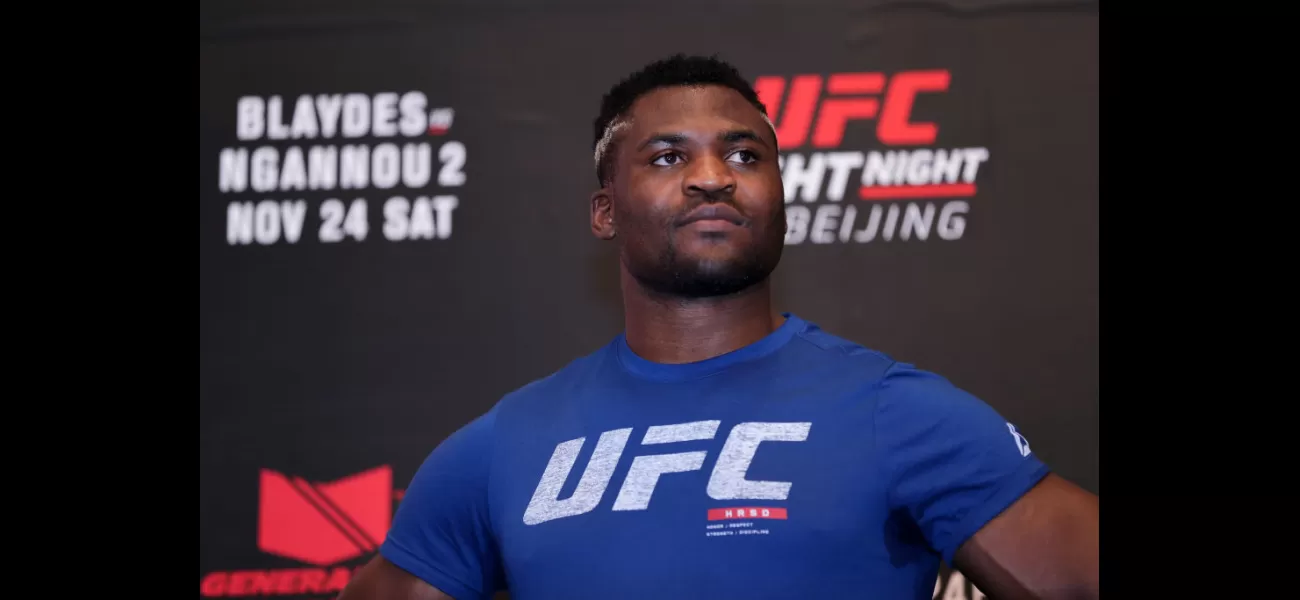 Famous fighter Francis Ngannou shares tragic news of 15-month-old son's passing in emotional social media post.