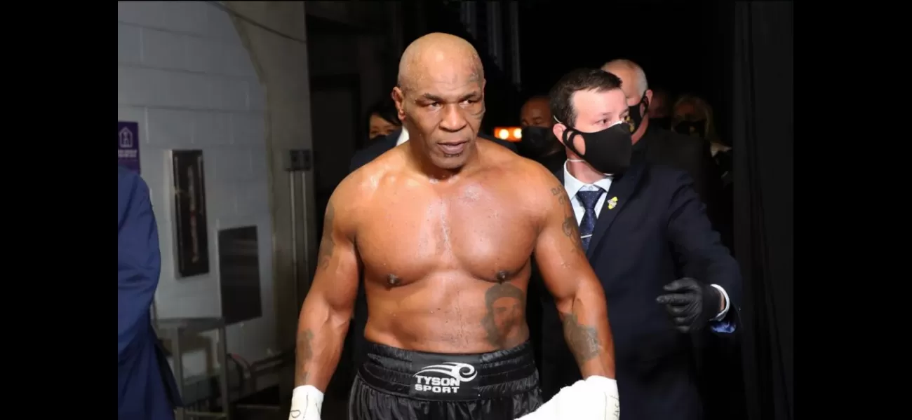 Mike Tyson is cutting out cannabis and sex to focus on his upcoming fight against Jake Paul. He's fully committed to training like he loves it.