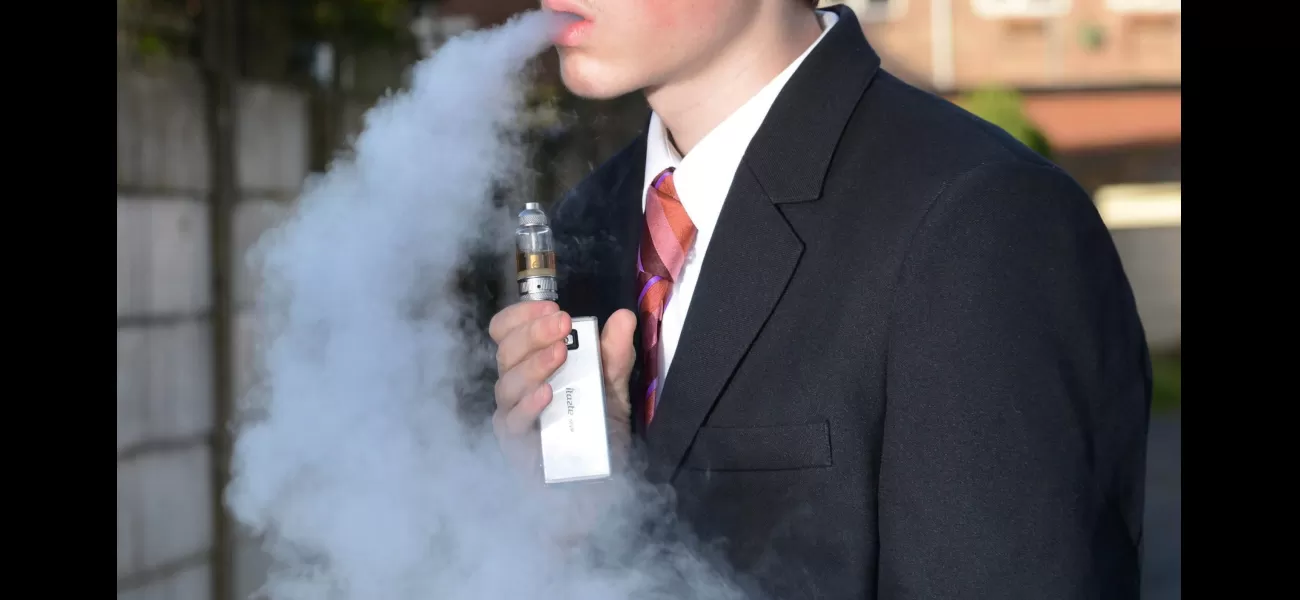 Vaping may harm teen brain growth with harmful substances.