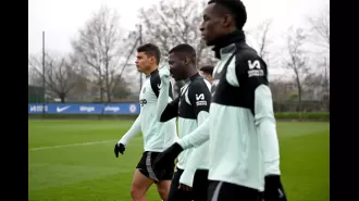Nicolas Jackson and Moises Caicedo from Chelsea comment on Thiago Silva's departure choice.
