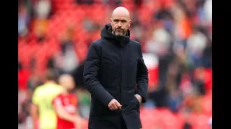 Erik ten Hag has been presented with a potential opportunity to leave Manchester United.