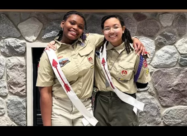 Michigan's first female Eagle Scouts are black girls.