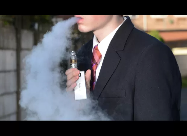 Vaping may harm teen brain growth with harmful substances.