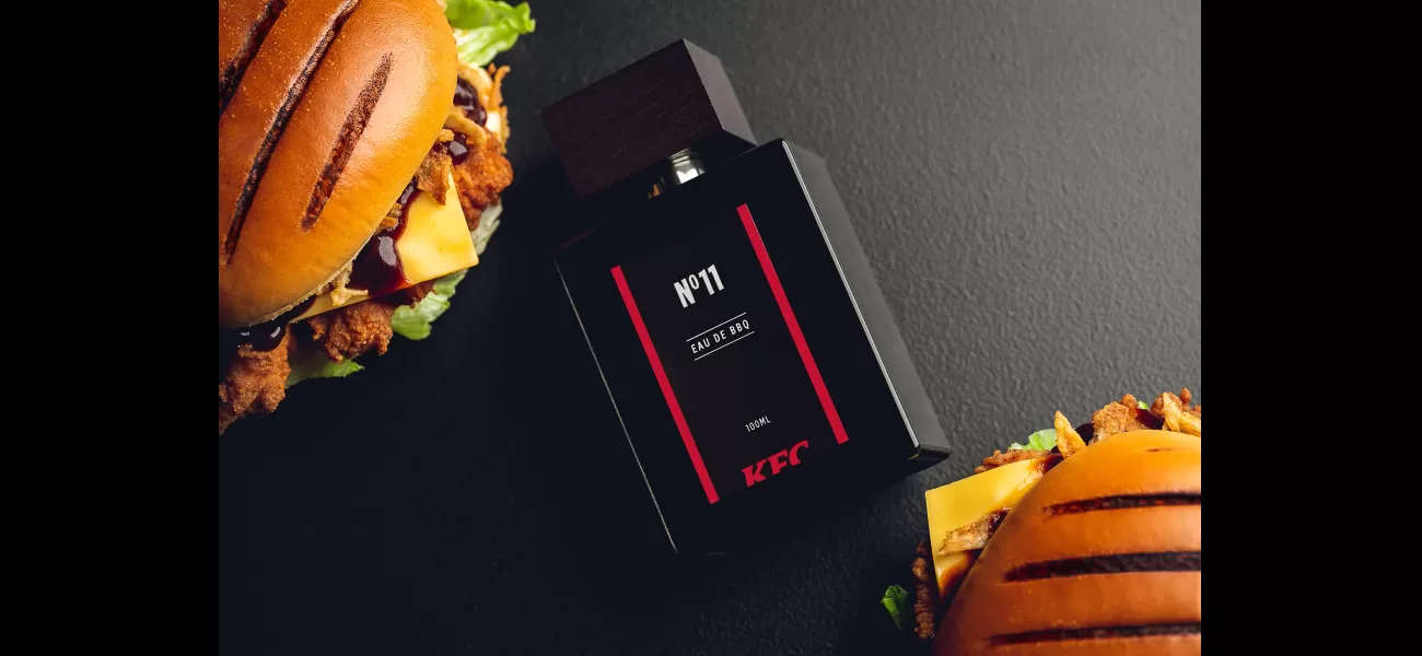 KFC is releasing a perfume for those who want to smell like fried chicken.