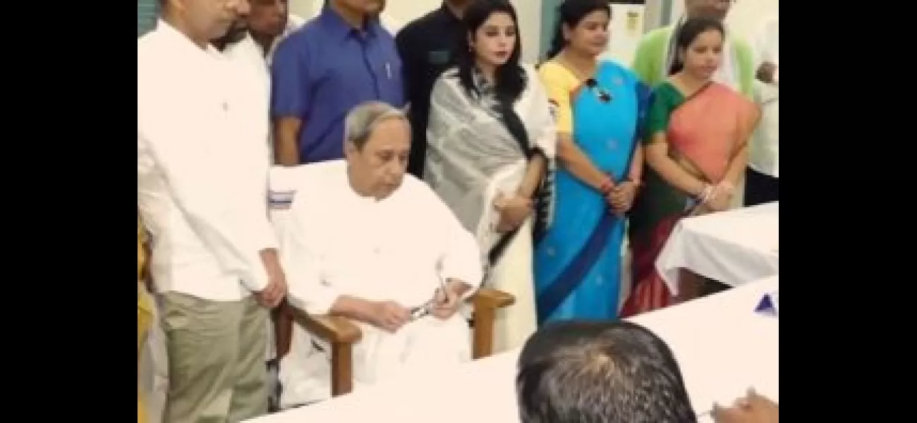 Naveen Patnaik files nomination for 6th time from Hinjili Assembly segment.