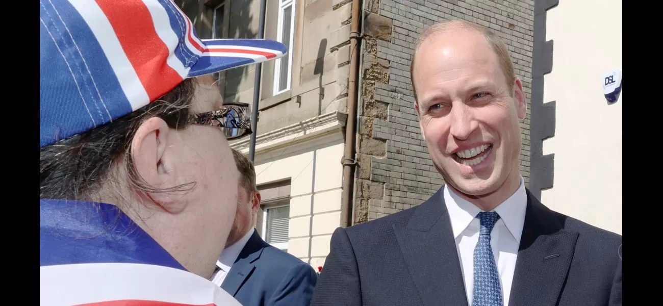 William shares news about Kate and the kids while visiting Newcastle.