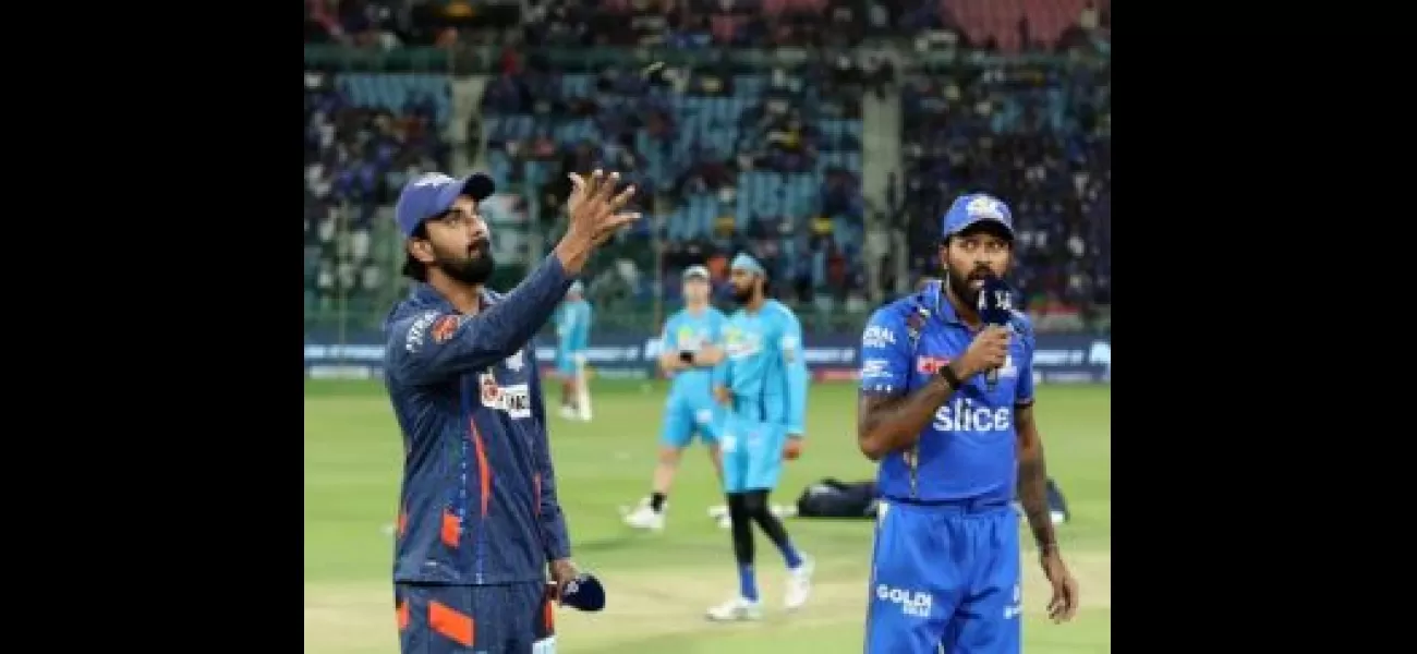 LSG chooses to field first, includes Mayank Yadav in lineup against MI.