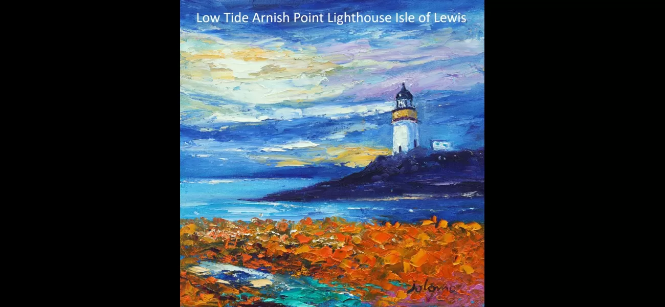 Jolomo showcases his latest artwork centered on his passion for the ocean at the Strathearn Gallery.